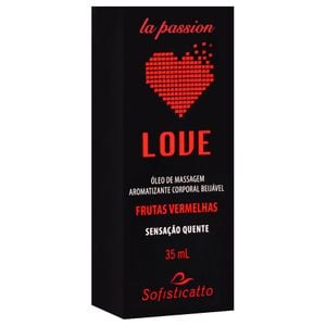 Love Hot Oleo Beijavel Massagem 35ml Sofisticatto