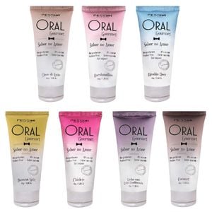 Oral Gourmet Sabor No Amor Gel Comestivel 45g Pessini