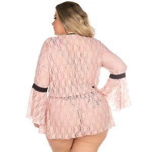 Robe Sensual Ana Julia Plus Size Pimenta Sexy