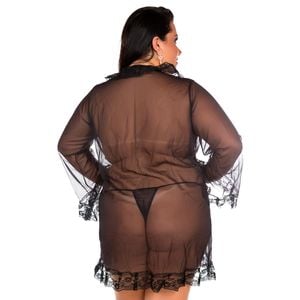 Robe Sensual Plus Size Tentacao Pimenta Sexy