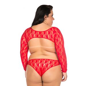 Body Escandalo Plus Size Pimenta Sexy