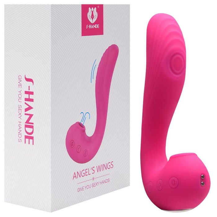 Vibrador Ponto G 8 Pulsações Angels Wings S-hande Sexy Import