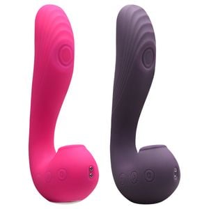 Vibrador Ponto G 8 Pulsacoes Angels Wings S Hande Sexy Import