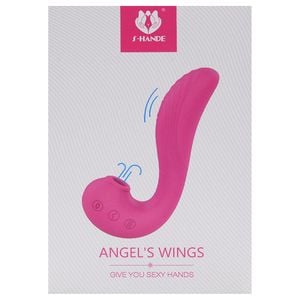 Vibrador Ponto G 8 Pulsacoes Angels Wings S Hande Sexy Import