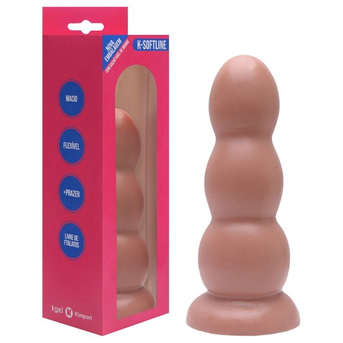 Plug Anal Maciço 16 X 4,5cm Kgel