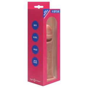 Penis De Borracha Macico 17 X 4cm Kgel