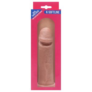 Penis De Borracha Macico 17 X 4cm Kgel