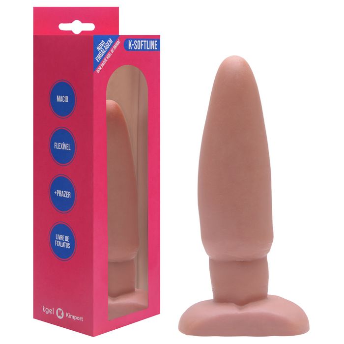 Plug Anal Maciço 15,5 X 4cm Kgel
