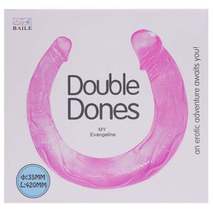 Penis Double Dones Realistico Duplo Sexy Import