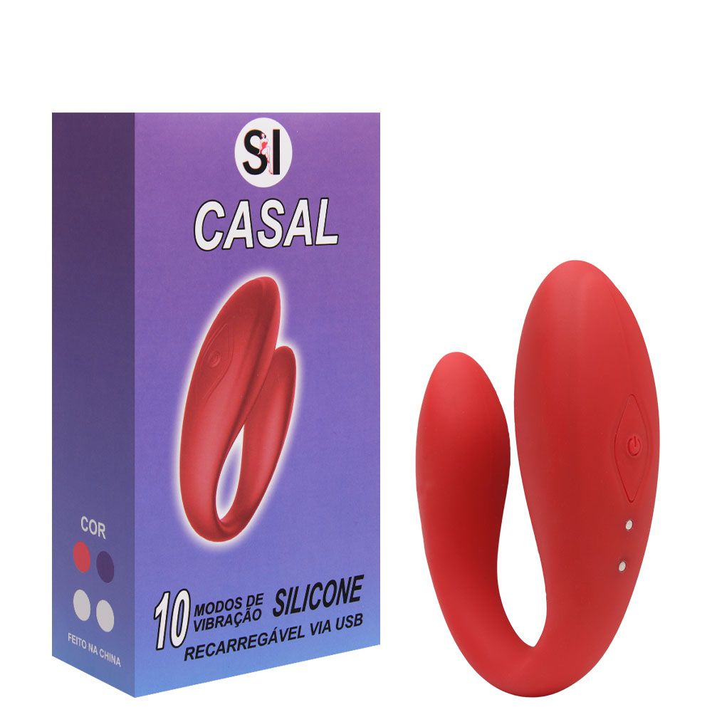 Vibrador Casal 10 Vibrações Cotrole Sem Fio Sexy Import