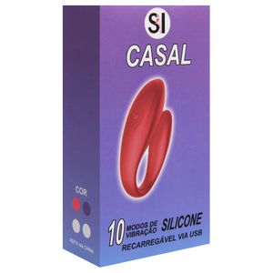 Vibrador Casal 10 Vibracoes Cotrole Sem Fio Sexy Import