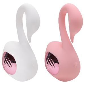 Vibrador Cisne 10 Vibracoes E Pulsacoes Vipmix