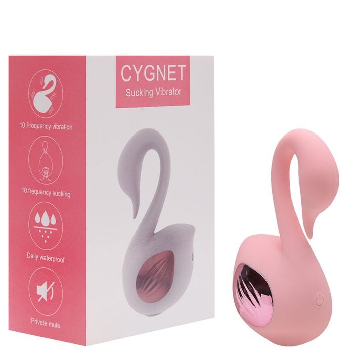Vibrador Cisne 10 Vibrações E Pulsações Vipmix