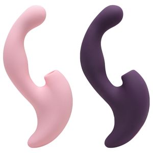 Vibrador Clitoriano Com Penetrador Ponto G Vera Vipmix