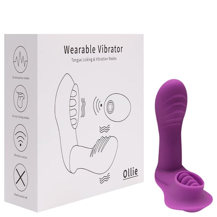 Vibrador Clitóriano Penetrador 10 Modos Ollie Vipmix