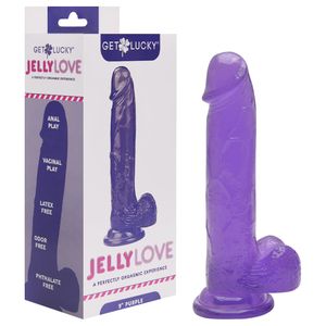 Penis Realistico Em Jelly Ventosa 228 X 4cm Vipmix