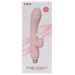 Vibrador Ponto G Com Pulsacoes Usb Lilo Vipmix