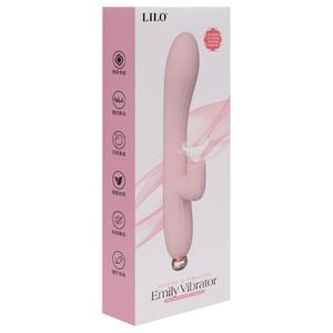 Vibrador Ponto G Com Pulsacoes Usb Lilo Vipmix