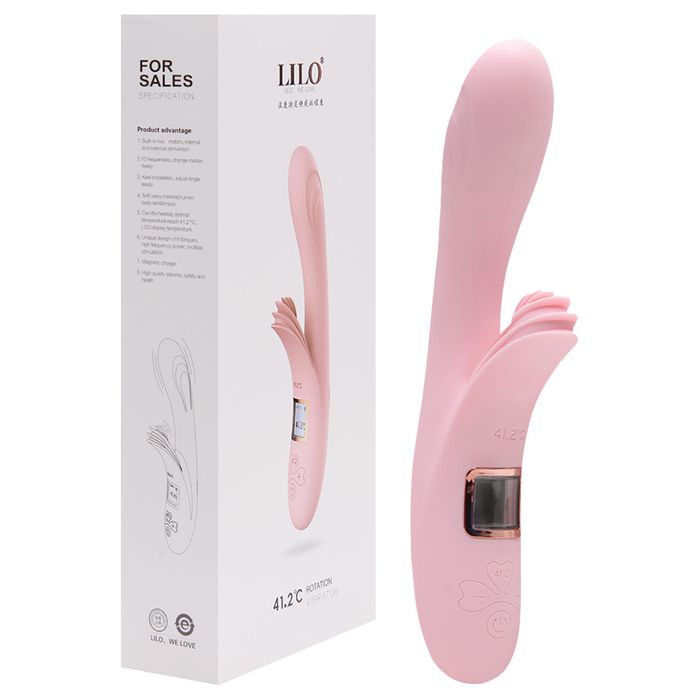 Vibrador Ponto G Estimula Clítoris Hot Lilo Vipmix
