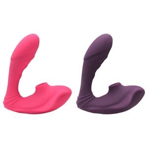 Vibrador Clitoriano Com Penetrador Ponto G Vipmix