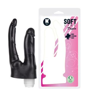 Penis Duplo Vibrador Interno 17cm Kgel