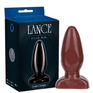 Plug Anal Borracha Macico 10 X 35cm Kgel