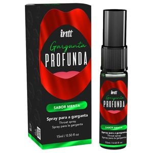 Garganta Profunda Spray Sexo Oral 15ml Intt