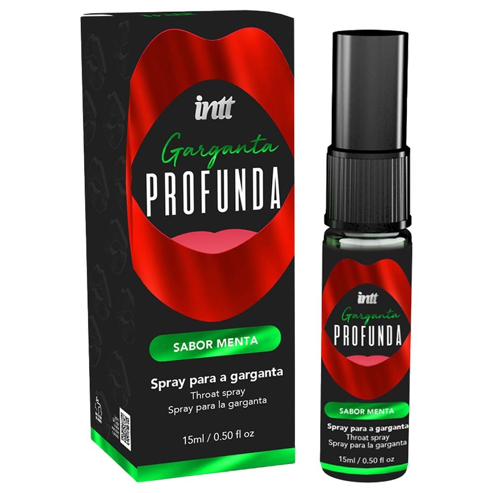 Garganta Profunda Spray Sexo Oral 15ml Intt Gall Sex Shop 2767