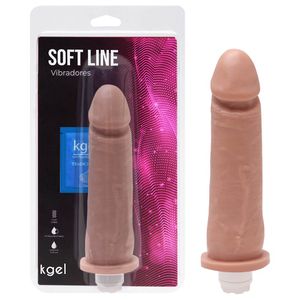 Penis Vibrador Interno 195 X 4cm Kgel