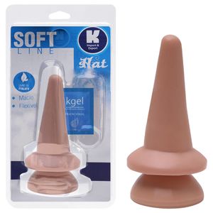 Plug Anal Macico Com Ventosa 14cm Kgel