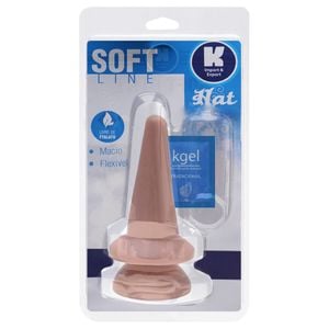 Plug Anal Macico Com Ventosa 14cm Kgel