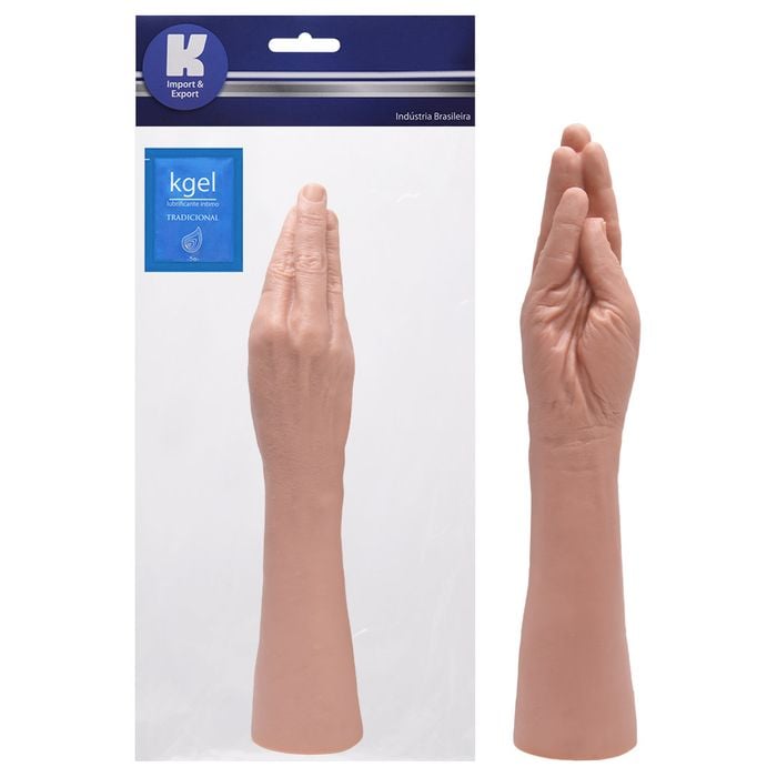 Mão Penetrador Borracha Maciço 40 X 6cm Kgel