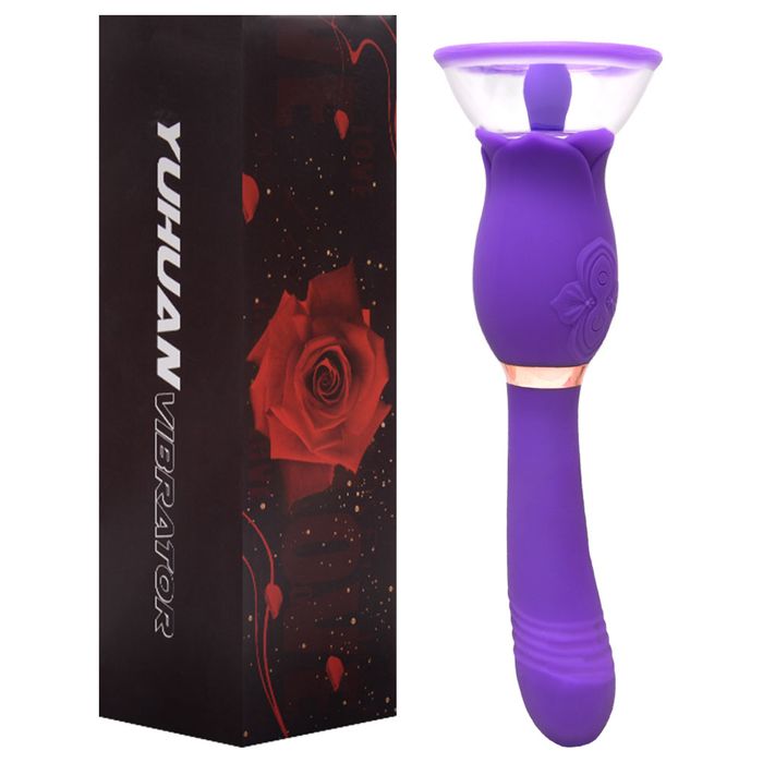 Vibrador Ponto G Sugador Língua Yuhuan Vipmix