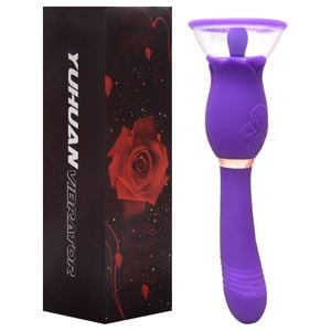 Vibrador Ponto G Sugador Língua Yuhuan Vipmix