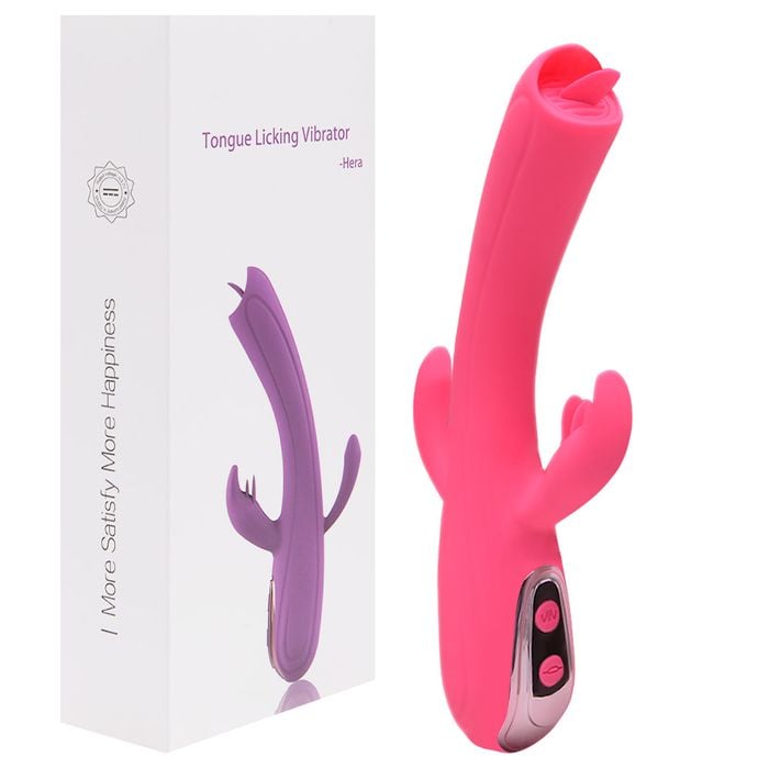 Vibrador Estimulador Tongue Licking Hera Vipmix