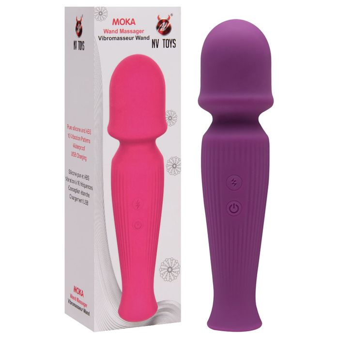 Moka Varinha Mágica 10 Vibrações Nv Toys Sexy Import