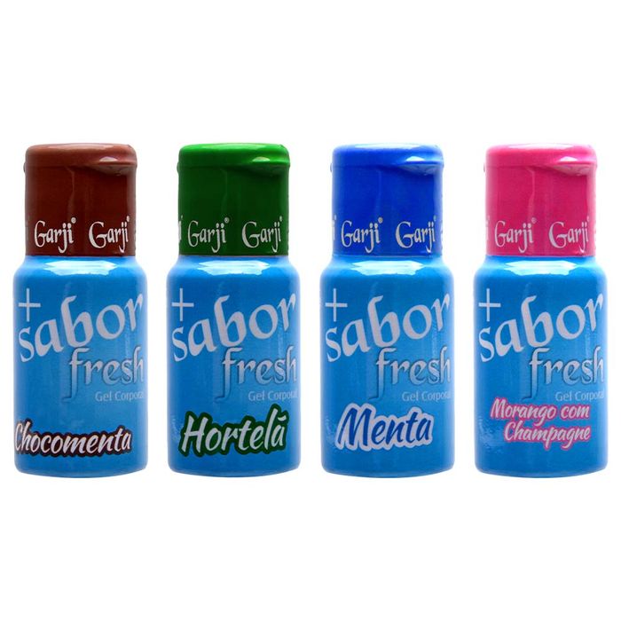 + Sabor Ice Gel Comestível 15ml Garji