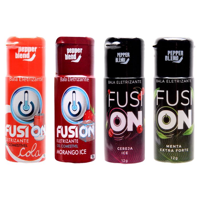 Fusion Vibrador Líquido Comestível 12ml Pepper Blend
