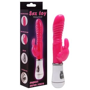 Vibrador Jelly Duplo Motor 16cm Sexy Import
