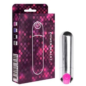 Power Bullet Recarregável Com 10 Vibrações Vipmix