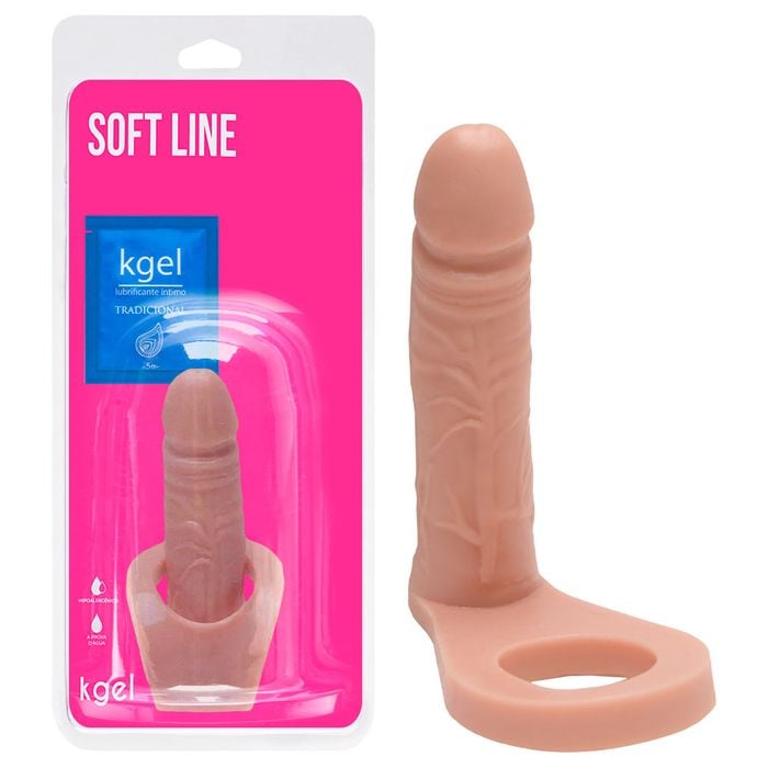 Anel Com Pênis Companheiro 12x3cm Kgel