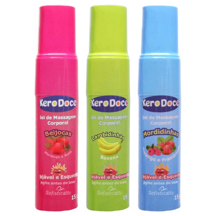 Kero Doce Gel Comestível Hot 15g Sofisticatto