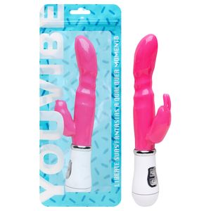 Vibrador Silicone Rabbit 8 Vibrações Vipmix
