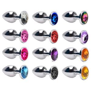 Plug Anal G Aço Brilhante Sexy Import