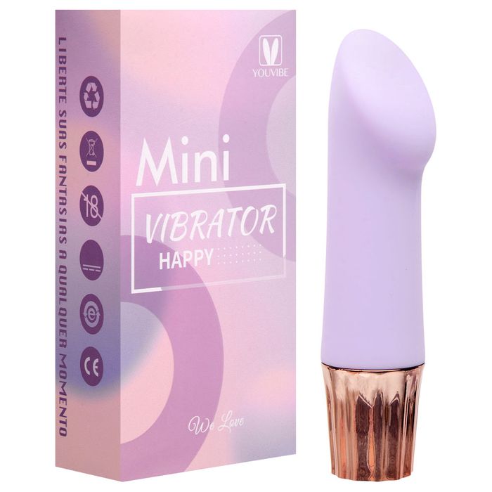 Mini Vibrador Usb 10 Modos Youvibe Mv094f Vipmix