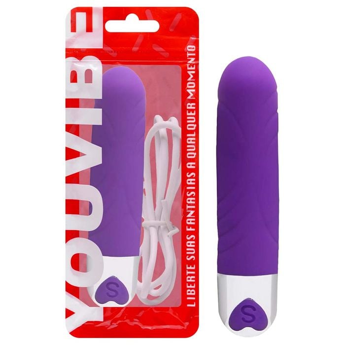 Vibrador Personal Recarregável Usb 12 Modos Vipmix