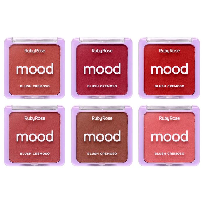 Blush Cremoso Mood 9,4g Ruby Rose