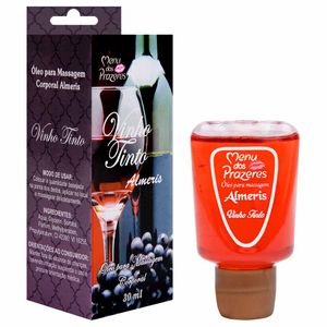 Almeris Oléo Beijável Térmico 30ml Menu Dos Prazeres