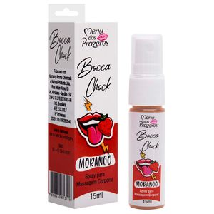 Bocca Chock Spray Excitante 15ml Menu Dos Prazeres