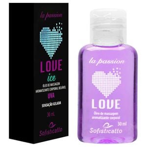 Love Ice óleo Beijável Massagem 30ml Sofisticatto